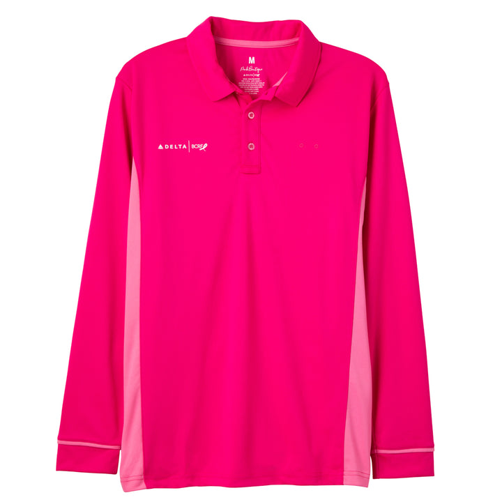 2025 BCRF Unisex LS Polo