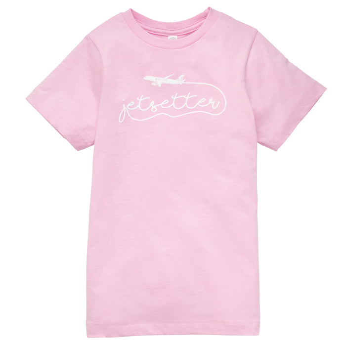 Kids Jetsetter Tee - Pink