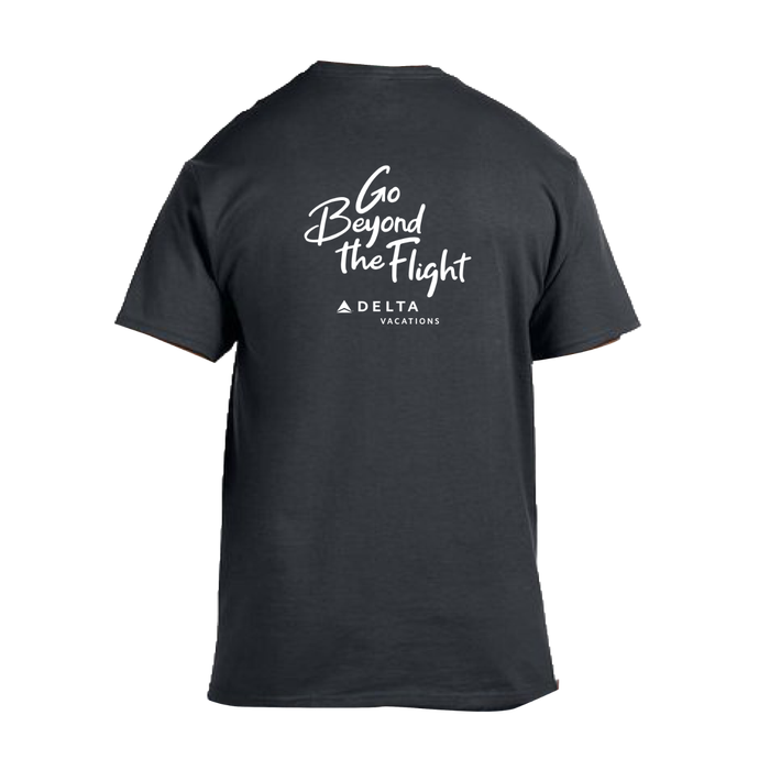 Delta Vacations Grey BCRF Tees
