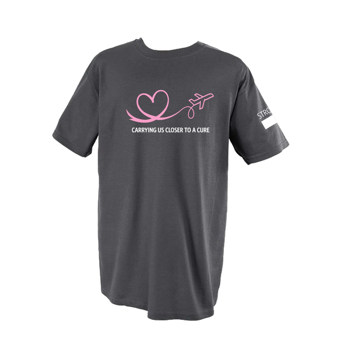 Delta Vacations Grey BCRF Tees