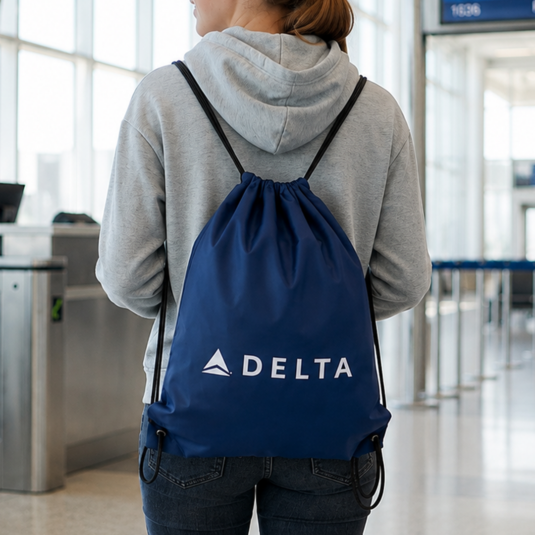 Navy Drawstring Sport Pack