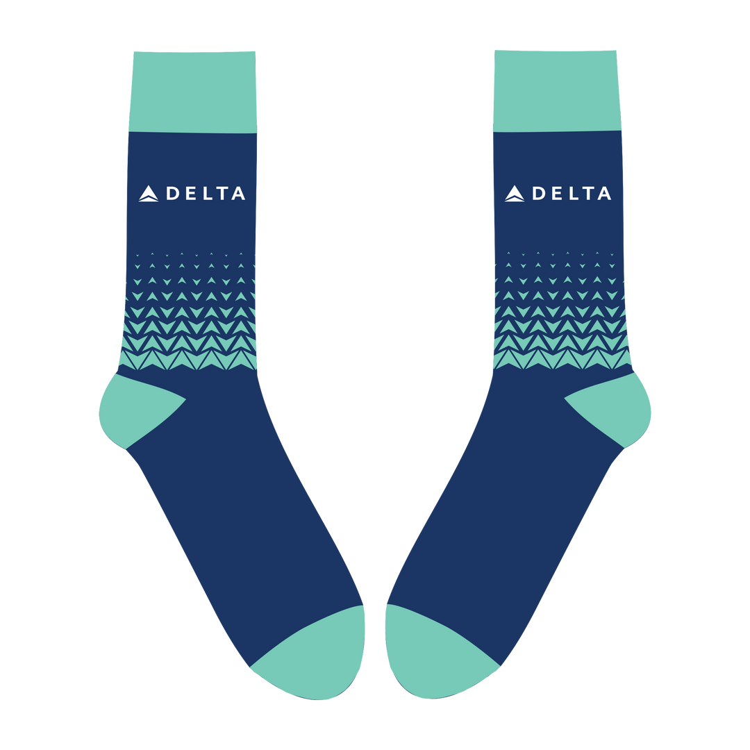 Delta Diffuse Dress Socks