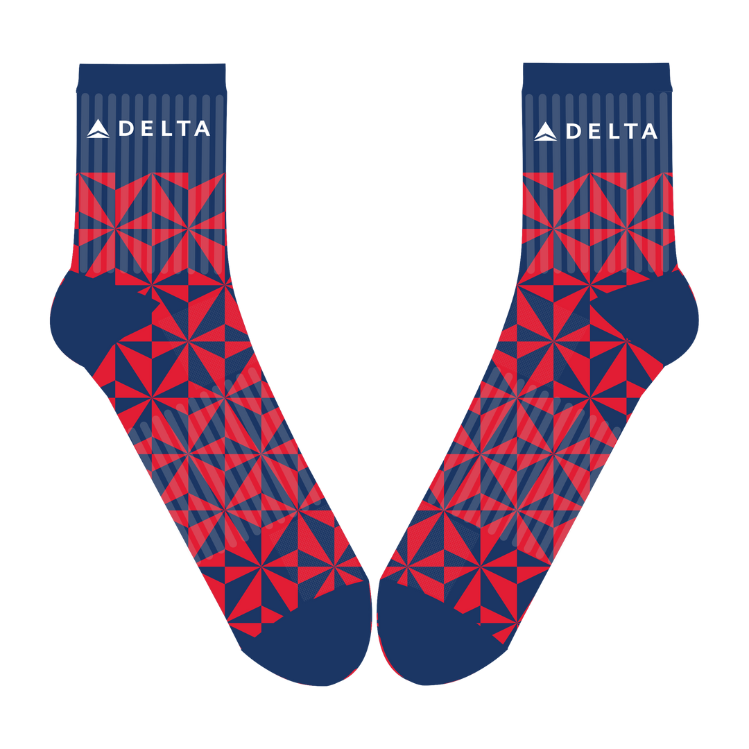 Delta Fragment Midi Socks