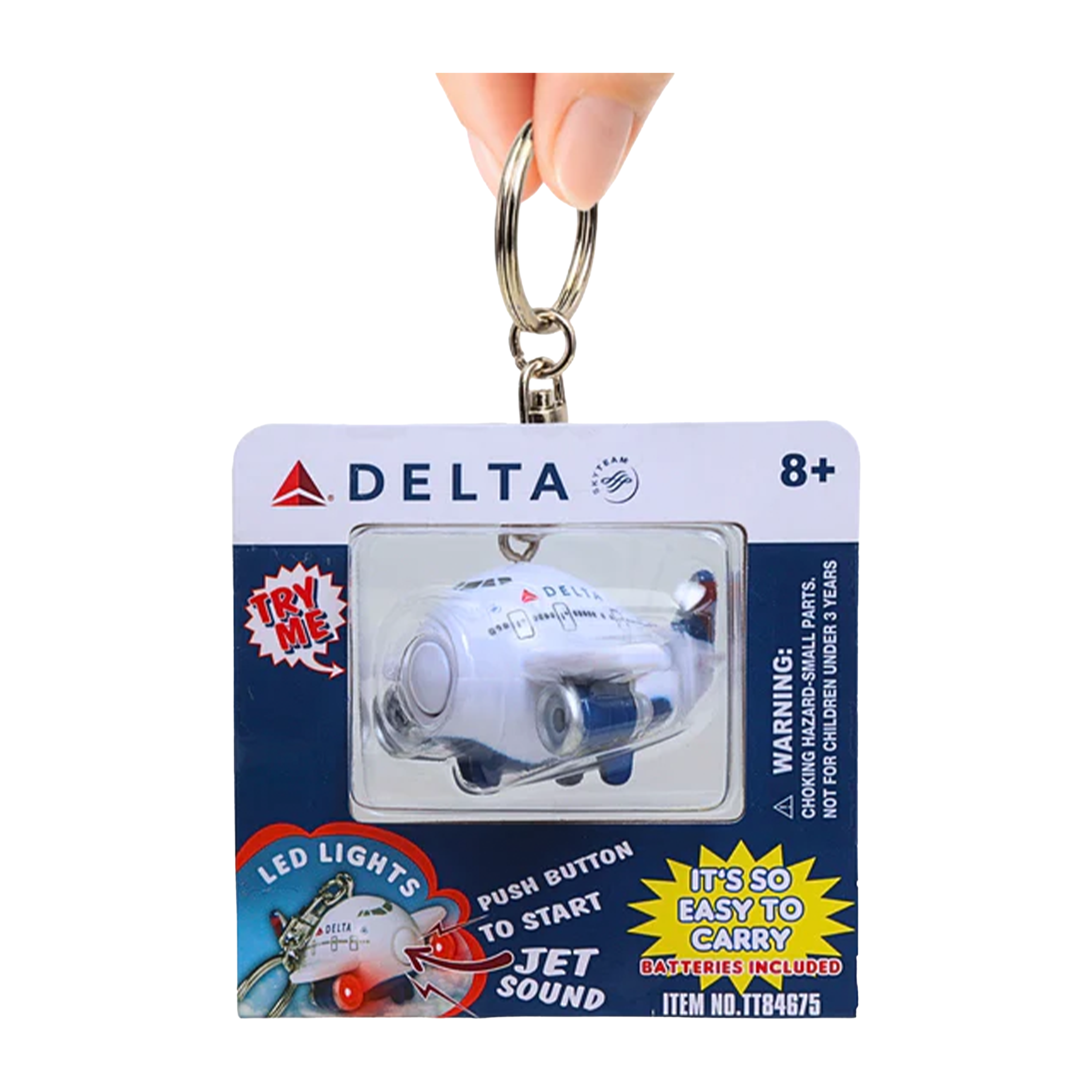 Delta Engine Keychain Delta Keychain with Light and Sound – Delta Employee Shop
