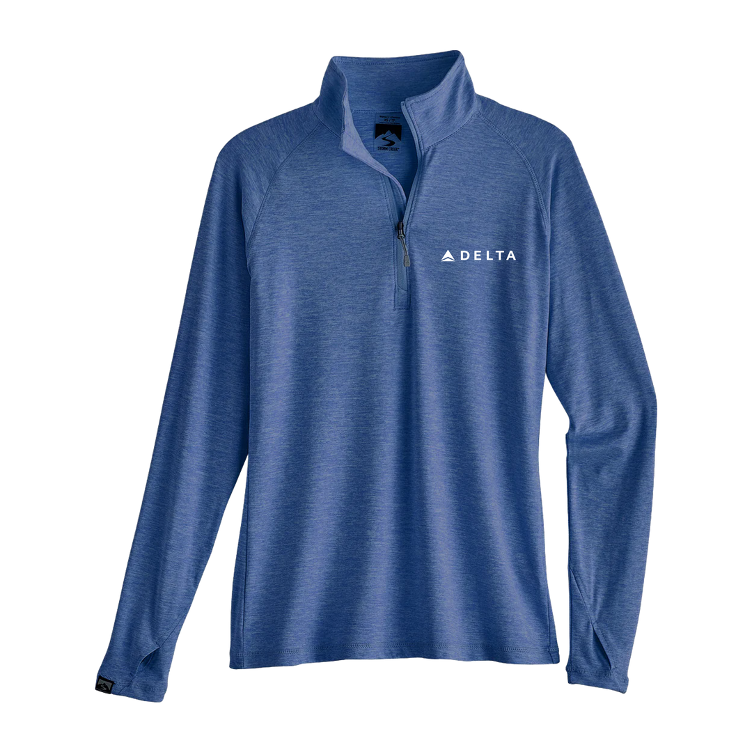 Women's Super Soft Lightweight Quarter Zip Pullover