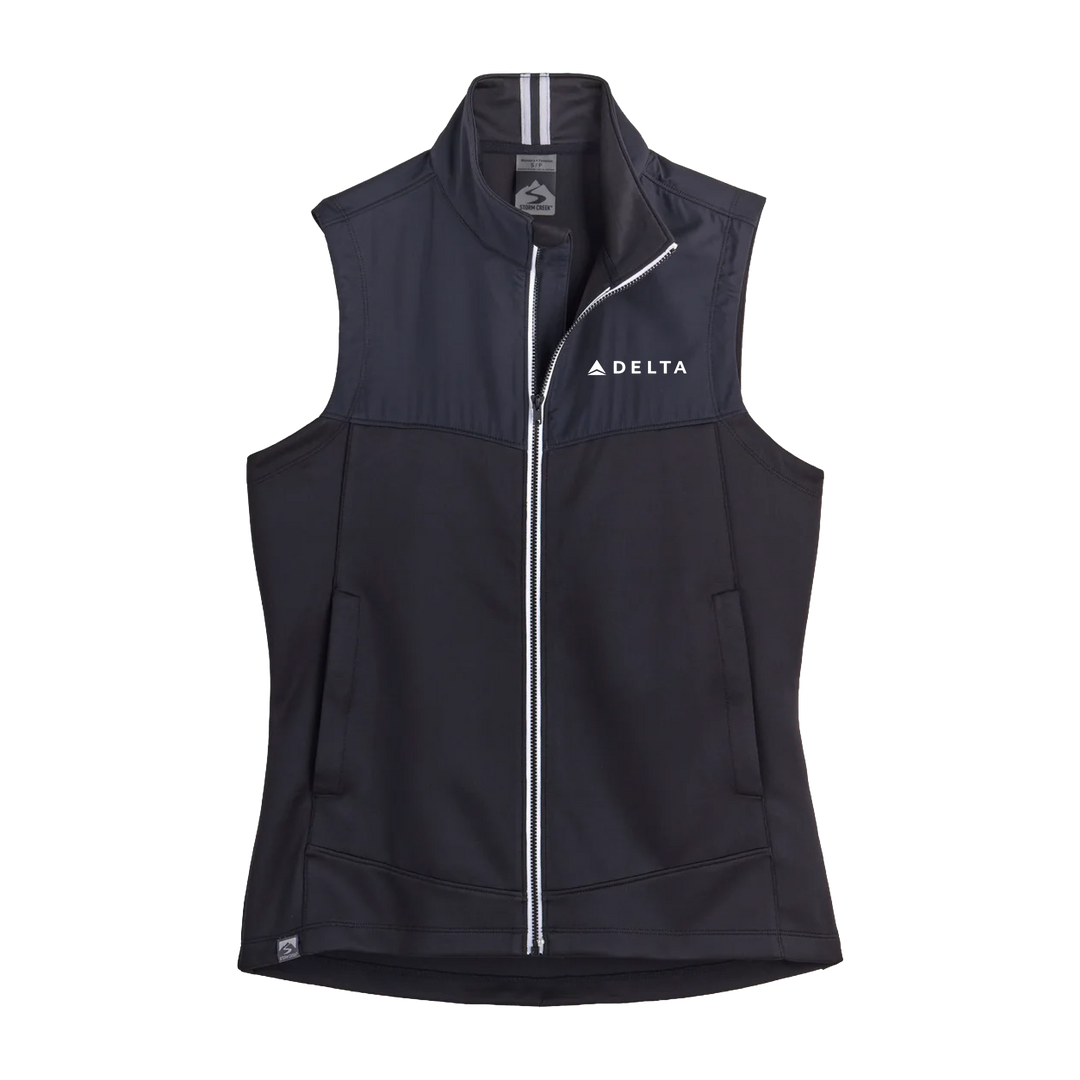 Women's Interlock Full Zip Vest