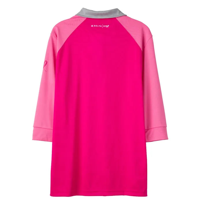 BCRF Women's Cut 3/4 Sleeve Polo