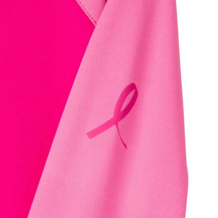BCRF Women's Cut 3/4 Sleeve Polo