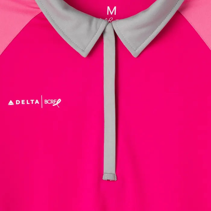 Women's Cut Long Sleeve BCRF Polo
