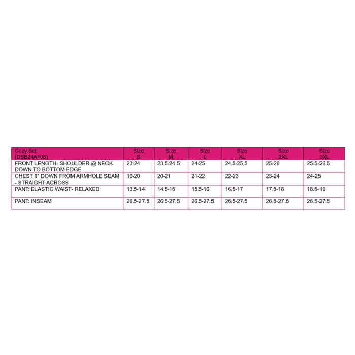 BCRF Women's Cozy Set