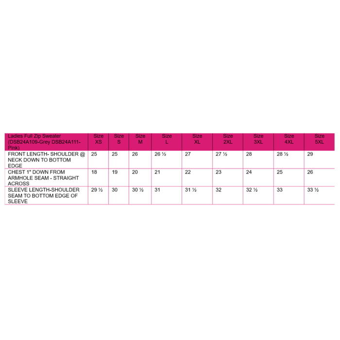 Women's BCRF Full Zip - Grey