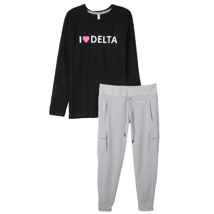 BCRF I Heart Delta LS Tee