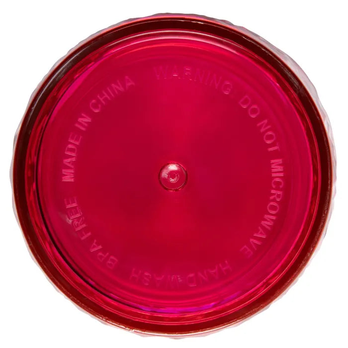 BCRF 3D Plastic Tumbler w/Straw