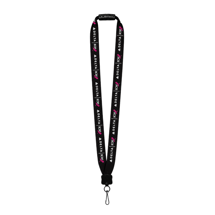 BCRF Black Lanyard