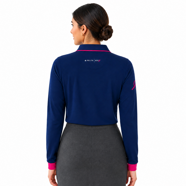 2026 BCRF Ladies LS Polo