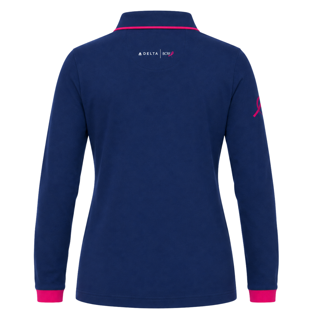 2026 BCRF Ladies LS Polo