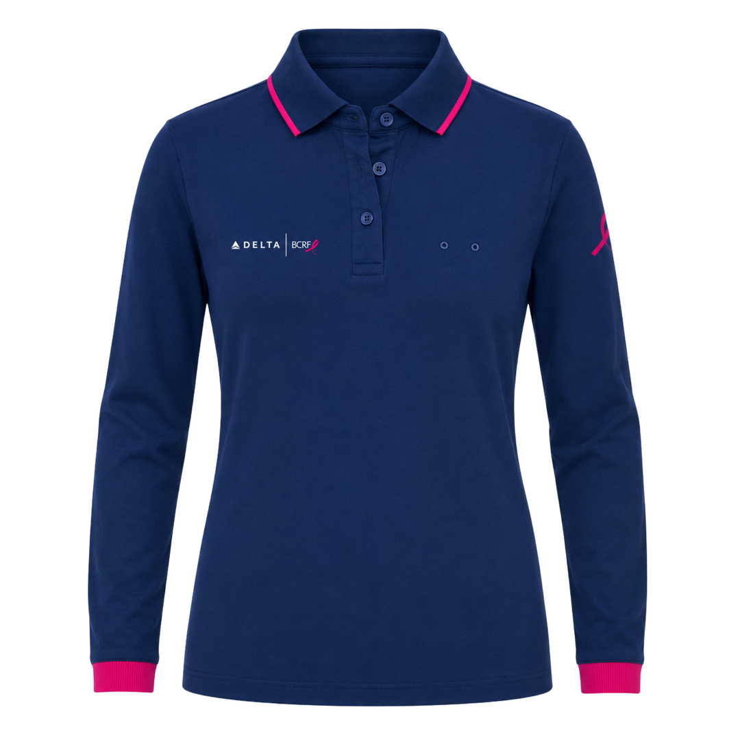 2026 BCRF Ladies LS Polo