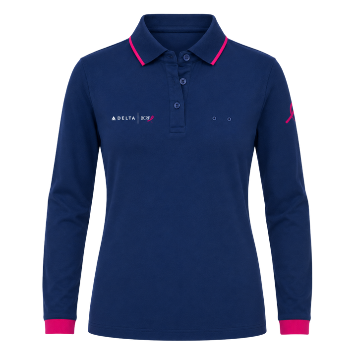 2026 BCRF Ladies LS Polo