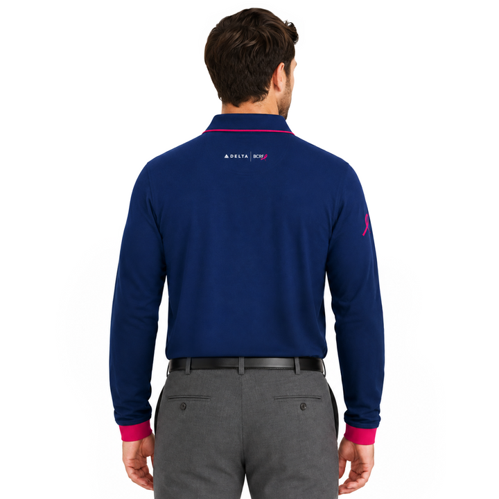 2026 BCRF Unisex LS Polo