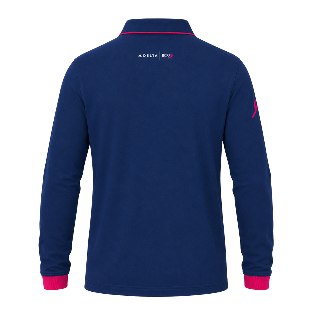 2026 BCRF Unisex LS Polo