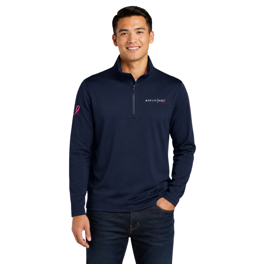 BCRF Unisex Quarter Zip