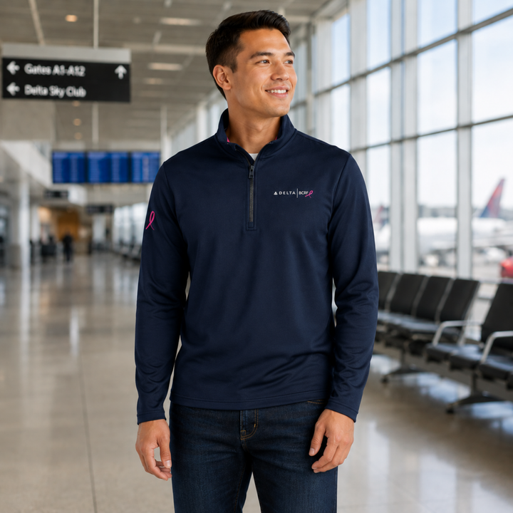 BCRF Unisex Quarter Zip