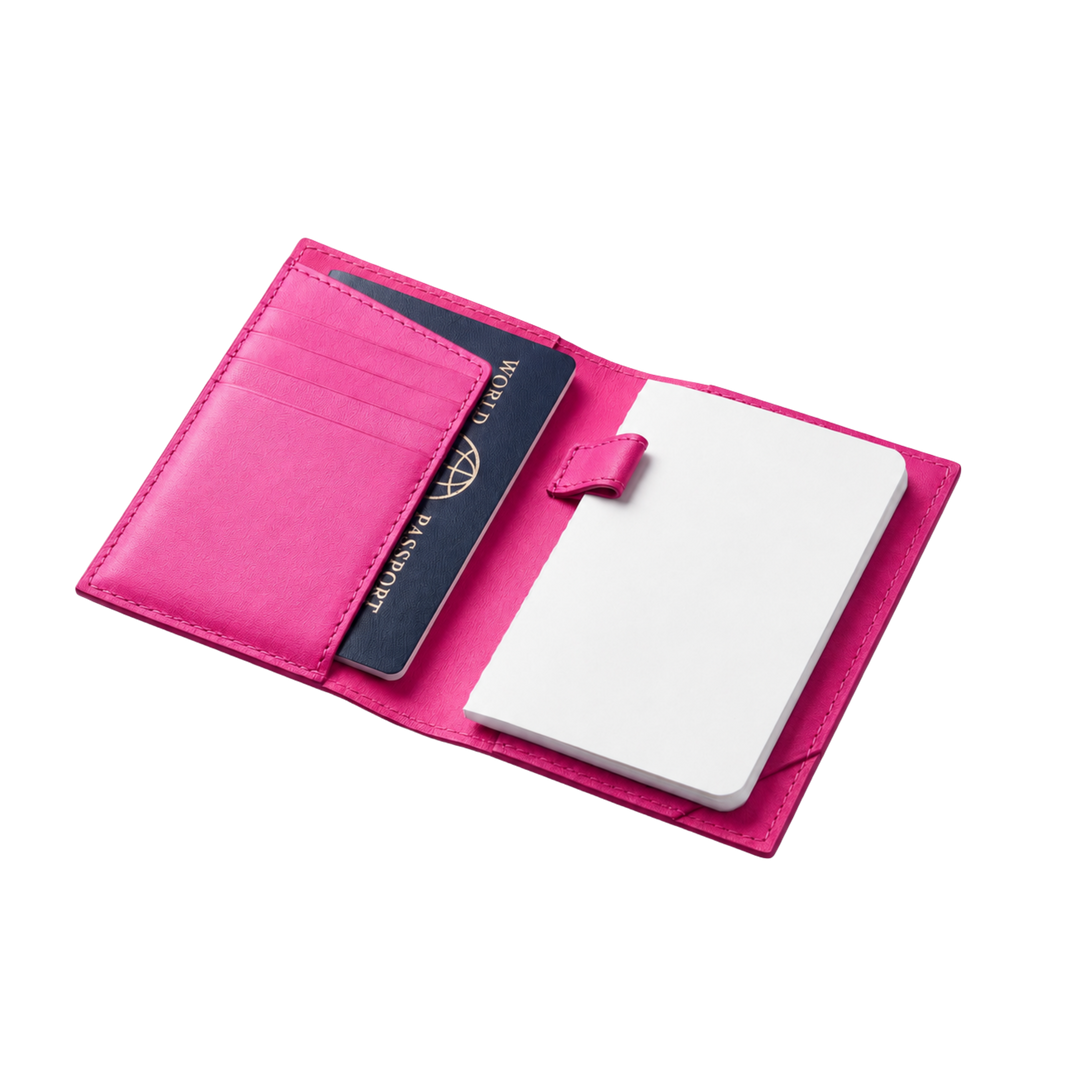BCRF Passport Holder & Luggage Tag Set