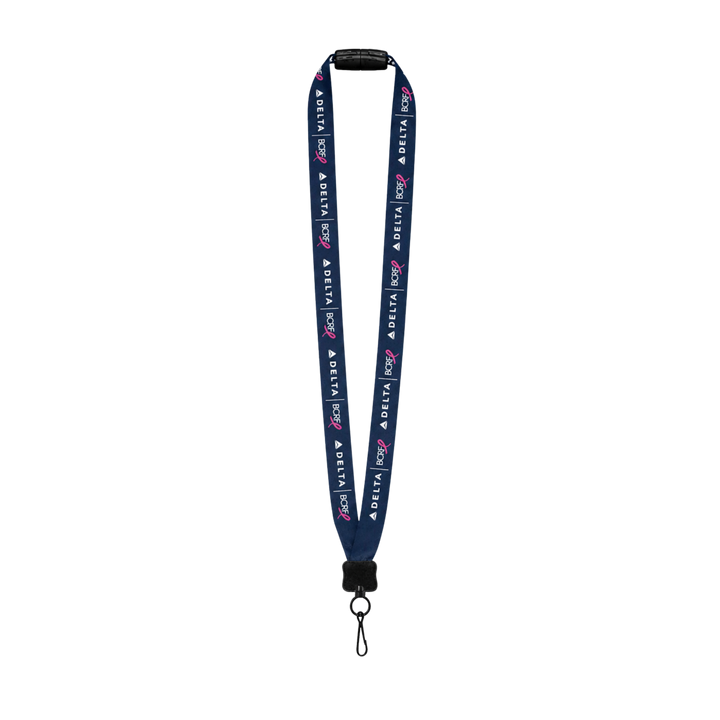 BCRF Navy Lanyard