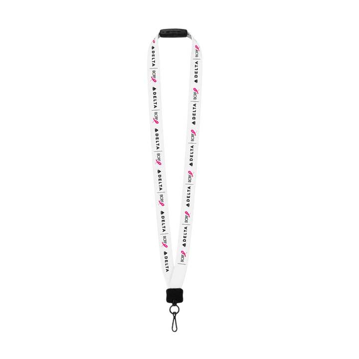BCRF White Lanyard