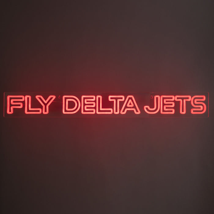 Fly Delta Jets Large Sign
