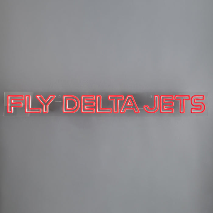 Fly Delta Jets Large Sign
