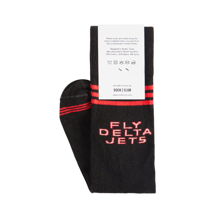 Fly Delta Jets Premium Socks