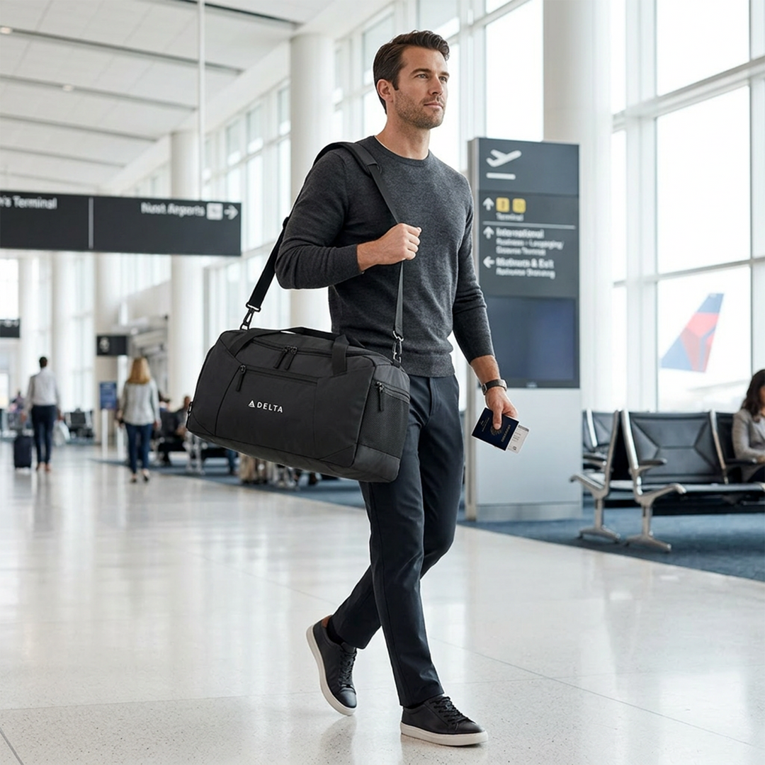 Delux Recycled Sport Duffel Bag