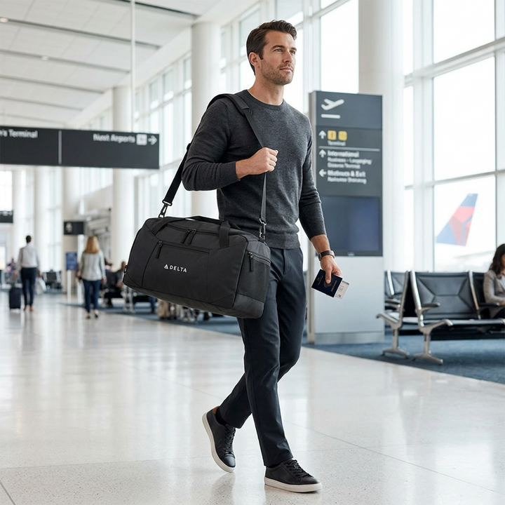 Delux Recycled Sport Duffel Bag