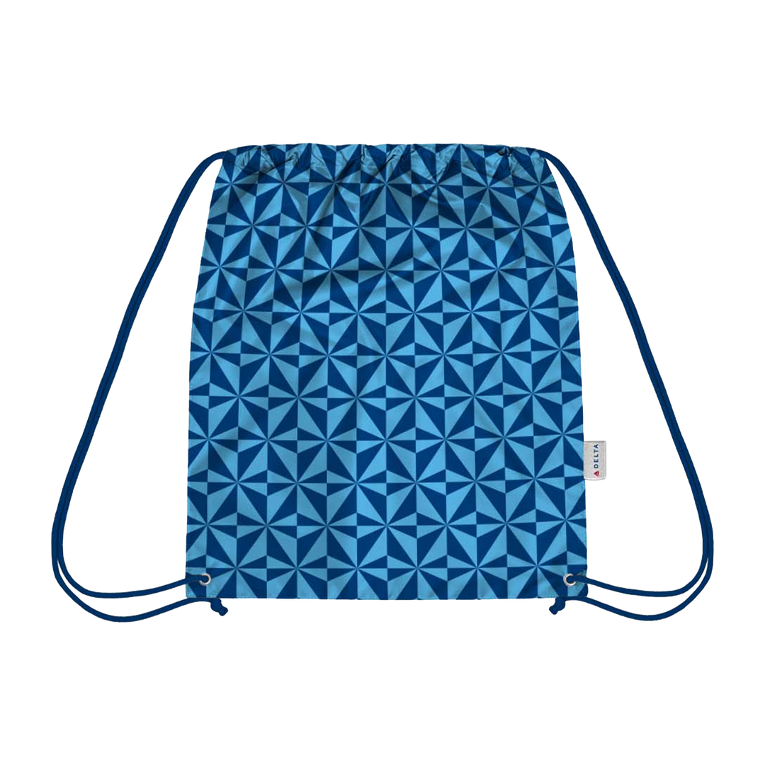Delta Fragment Drawstring Bag