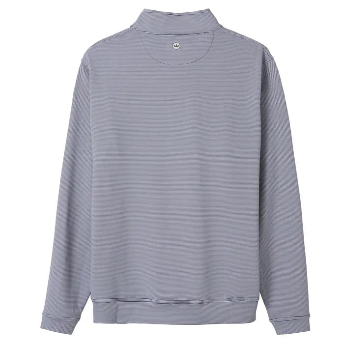 Peter Millar Mini Stripe Stretch 1/4 Zip Pullover