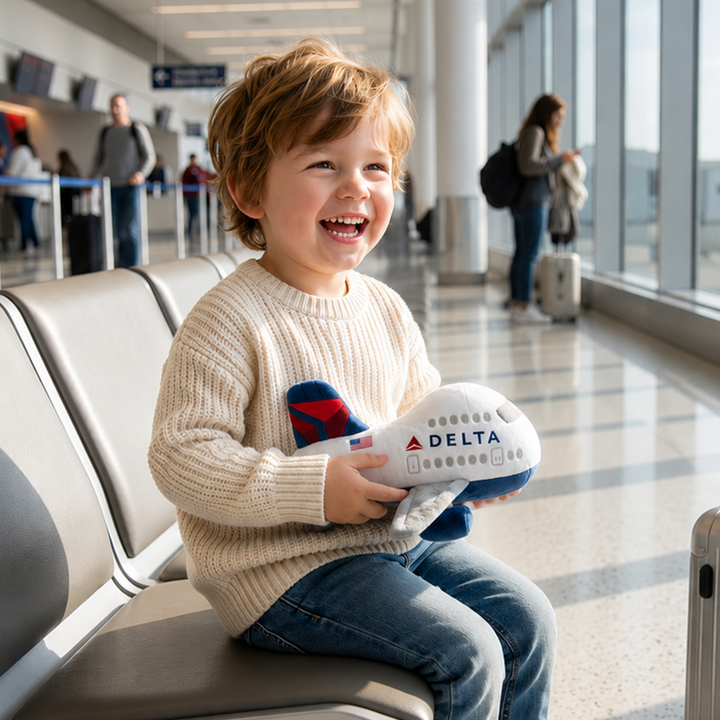 Delta Plush Airplane