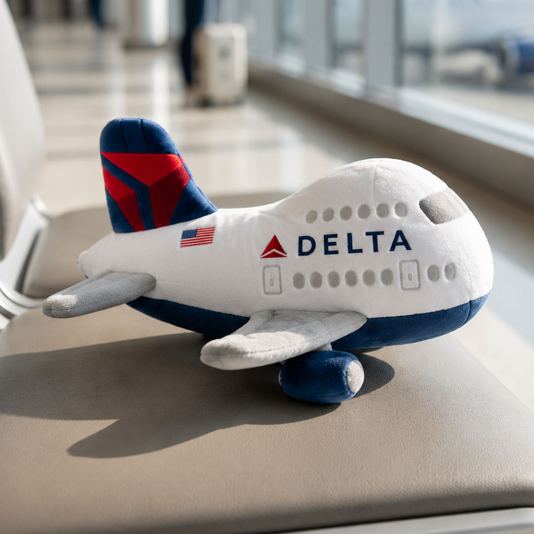 Delta Plush Airplane