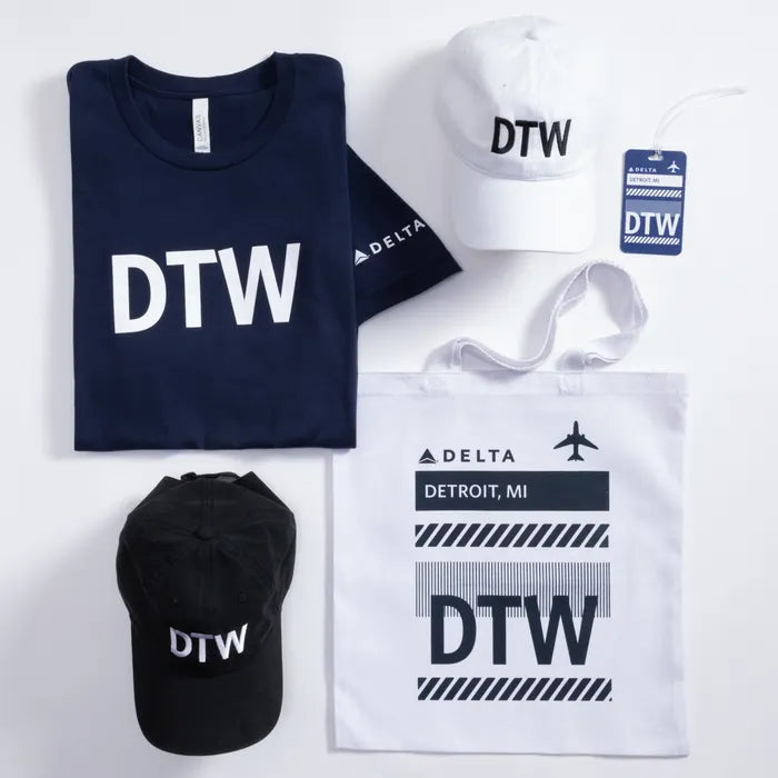 DTW Station Cap - White