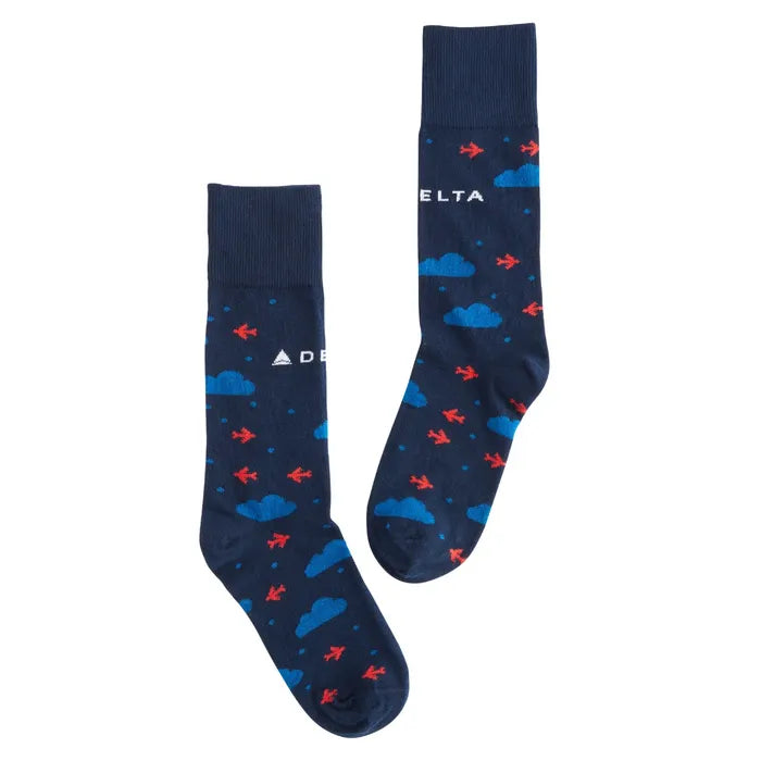 Clouds Business Sock