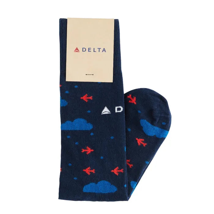 Clouds Business Sock