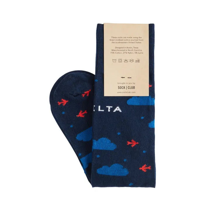 Clouds Business Sock