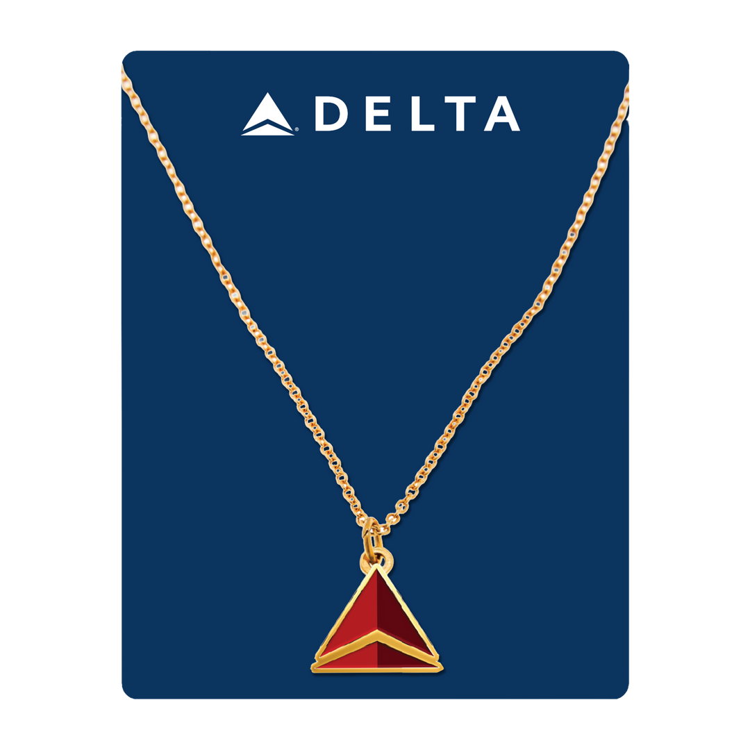 Delta Widget Charm Necklace