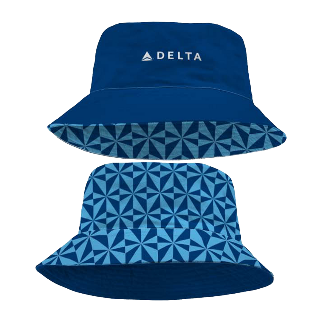 Delta Fragment Reversible Bucket Hat