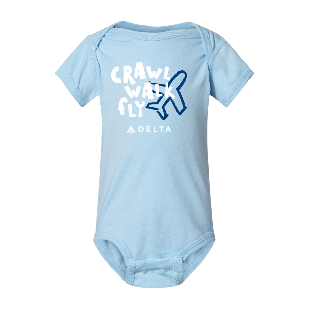 Crawl Walk Fly Onesie