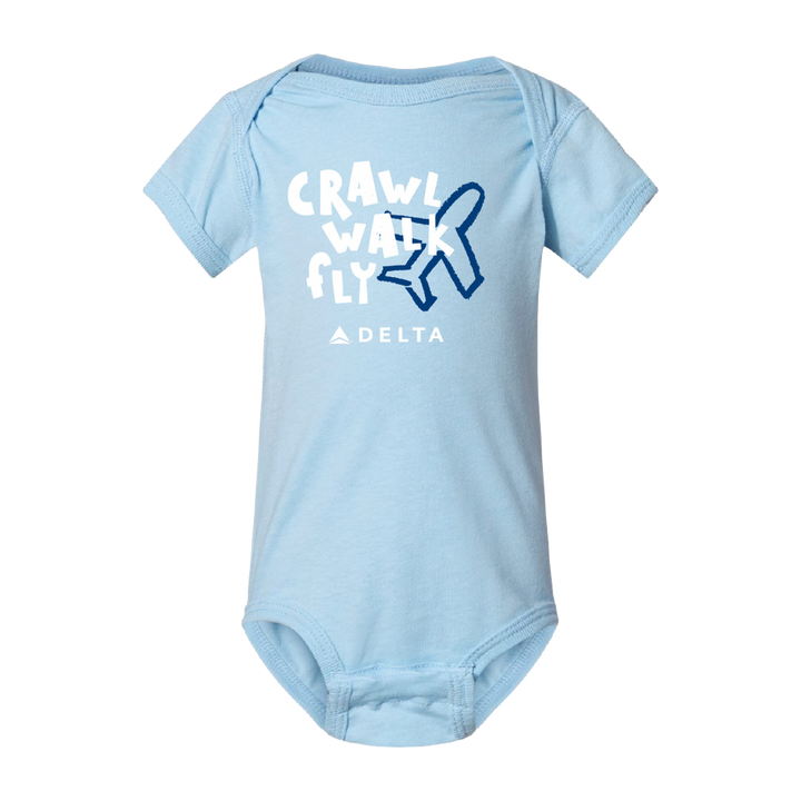Crawl Walk Fly Onesie