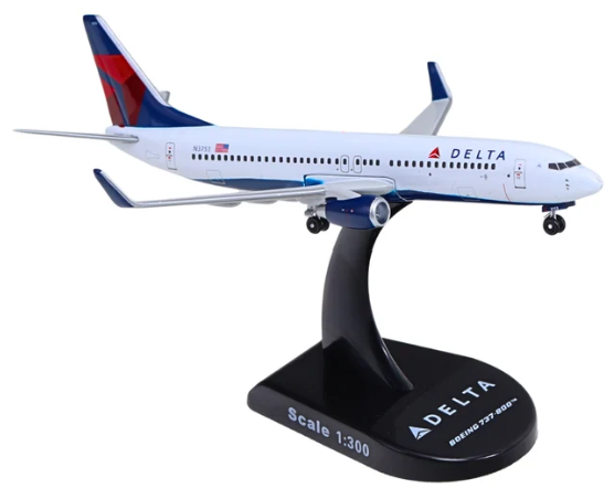 Postage Stamp Delta 737-800 1/300