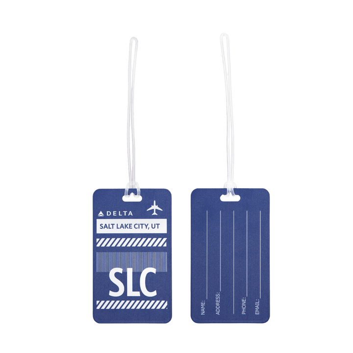 SLC Station Luggage Tag