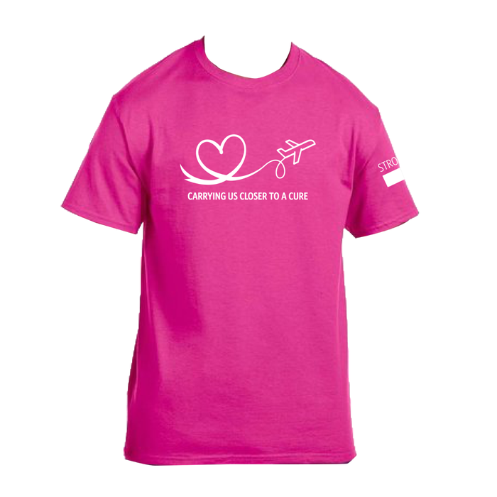 Delta Vacations Pink BCRF Tee
