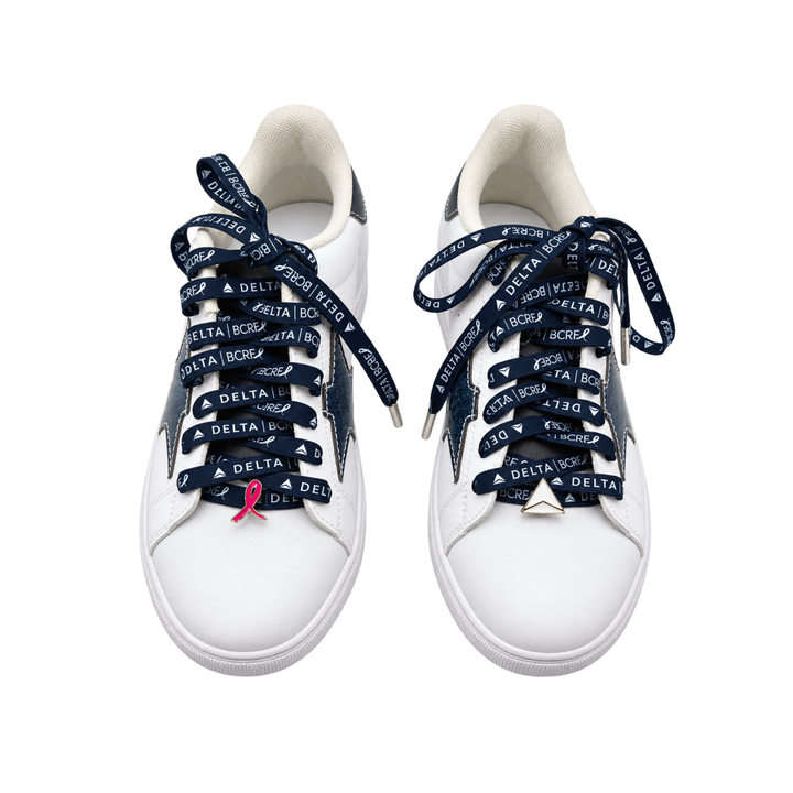 BCRF Shoelace Charm Set